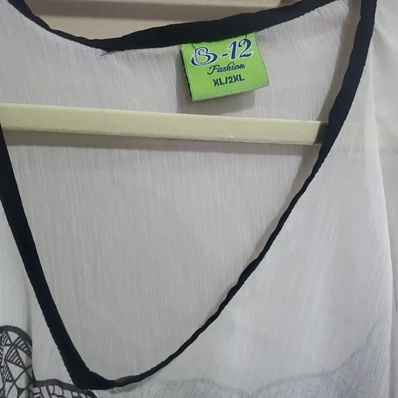 Elephant Print Kaftan One Size - Picture 2 of 8